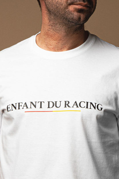 Tee-shirt Enfant du Racing SIGNATURE Blanc