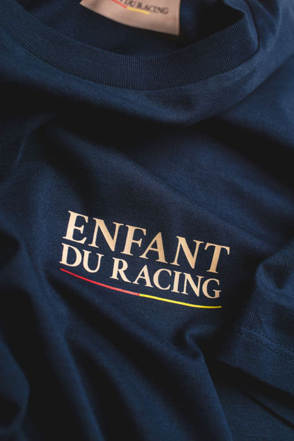 Tee-shirt Enfant du Racing HERITAGE Bleu marine